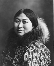 Типичный монголоид (эксимосская женщина)