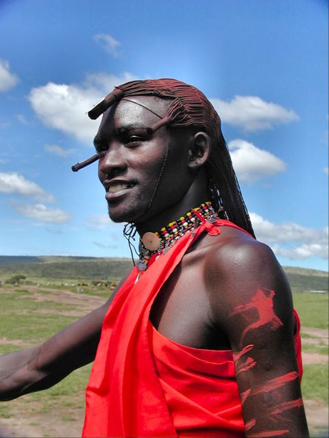 Типичный негроид-кениец
