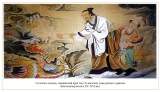 Знаменитый врач Хуа То лечит речного дракона (даосский храм XV-XVI вв.)